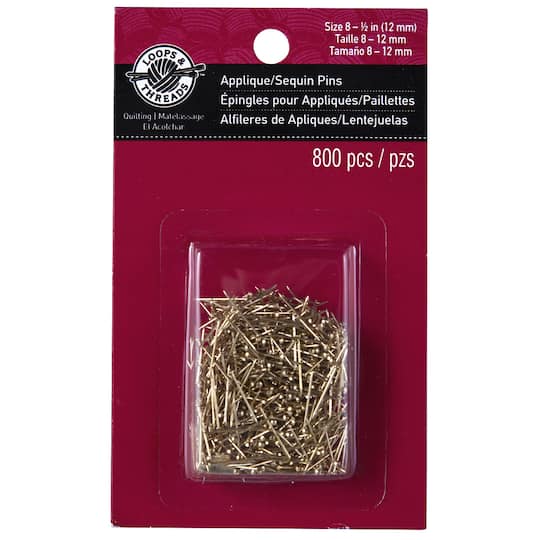 Loops & Threads™ Applique/Sequin Pins